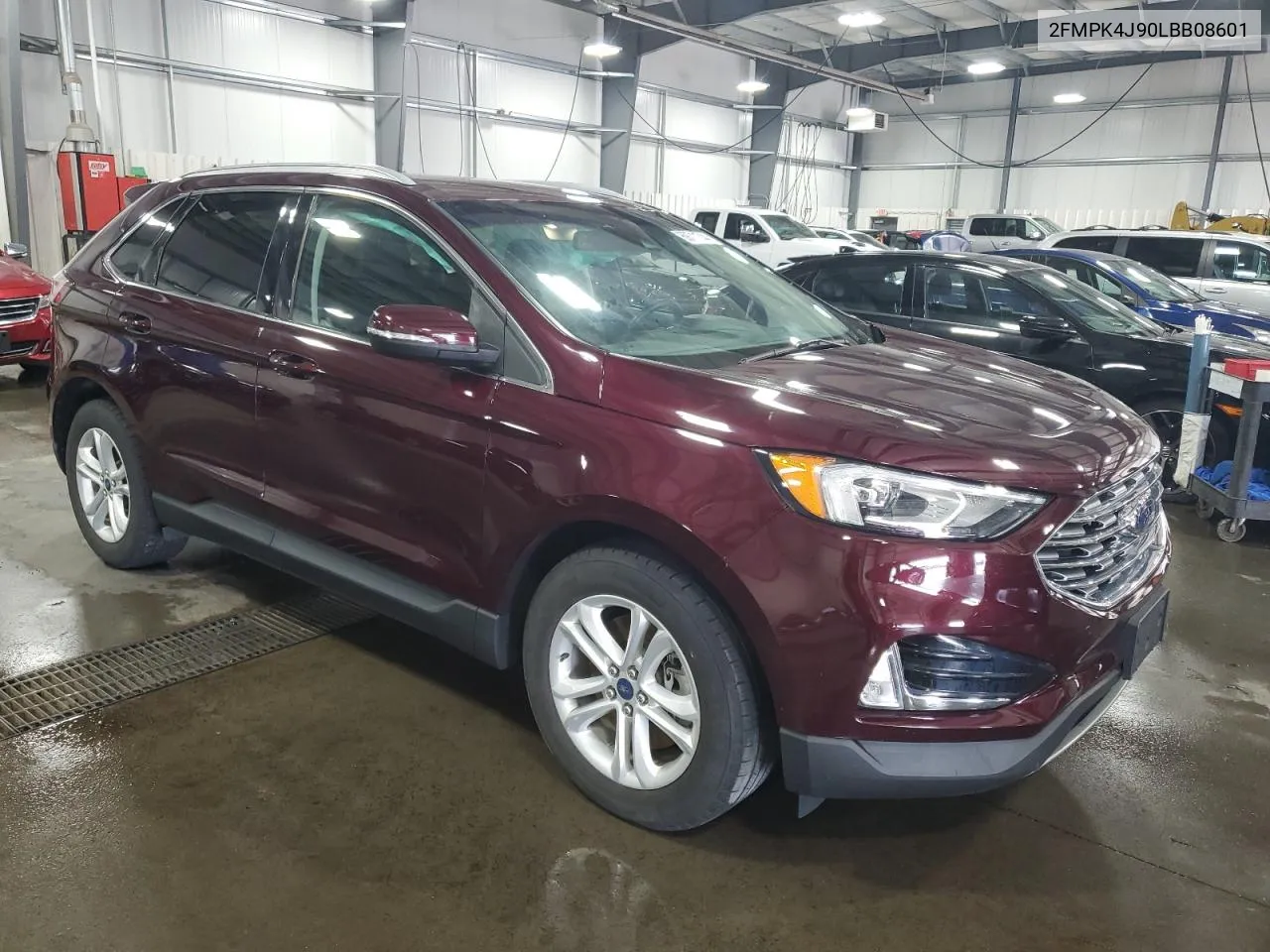 2020 Ford Edge Sel VIN: 2FMPK4J90LBB08601 Lot: 69711744