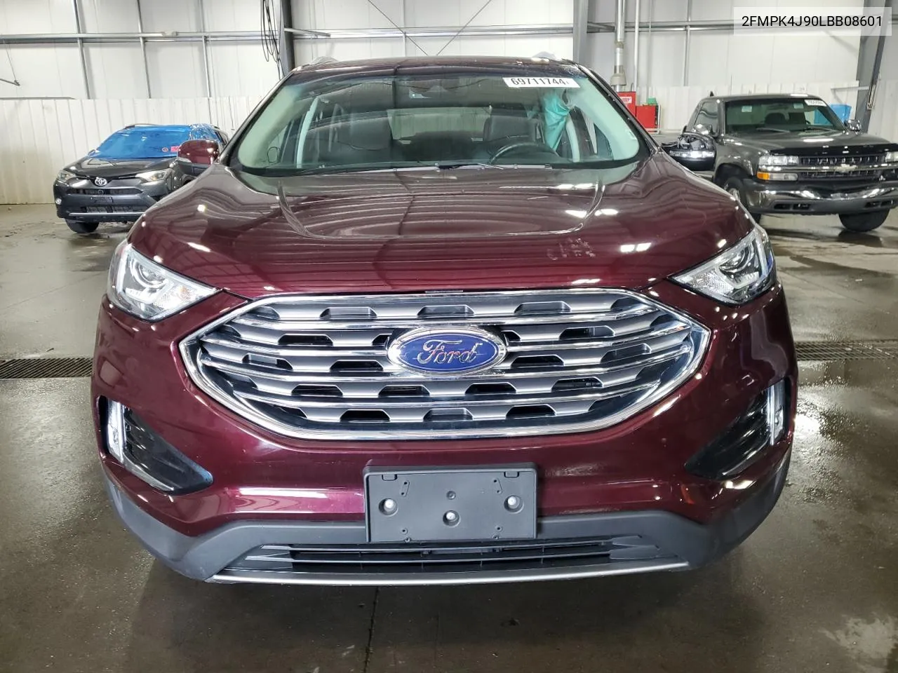 2020 Ford Edge Sel VIN: 2FMPK4J90LBB08601 Lot: 69711744