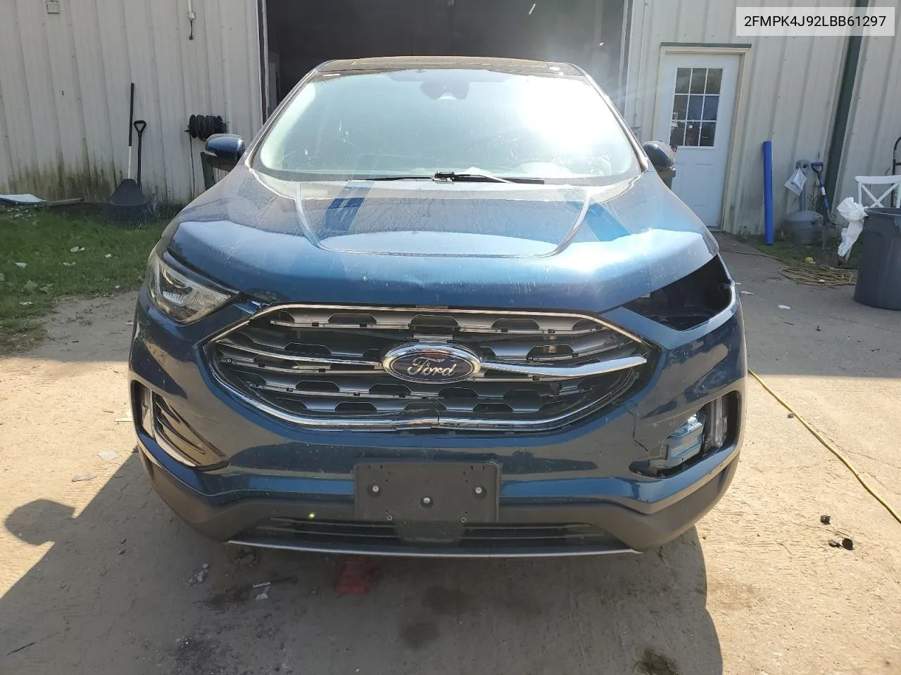 2020 Ford Edge Sel VIN: 2FMPK4J92LBB61297 Lot: 69718914