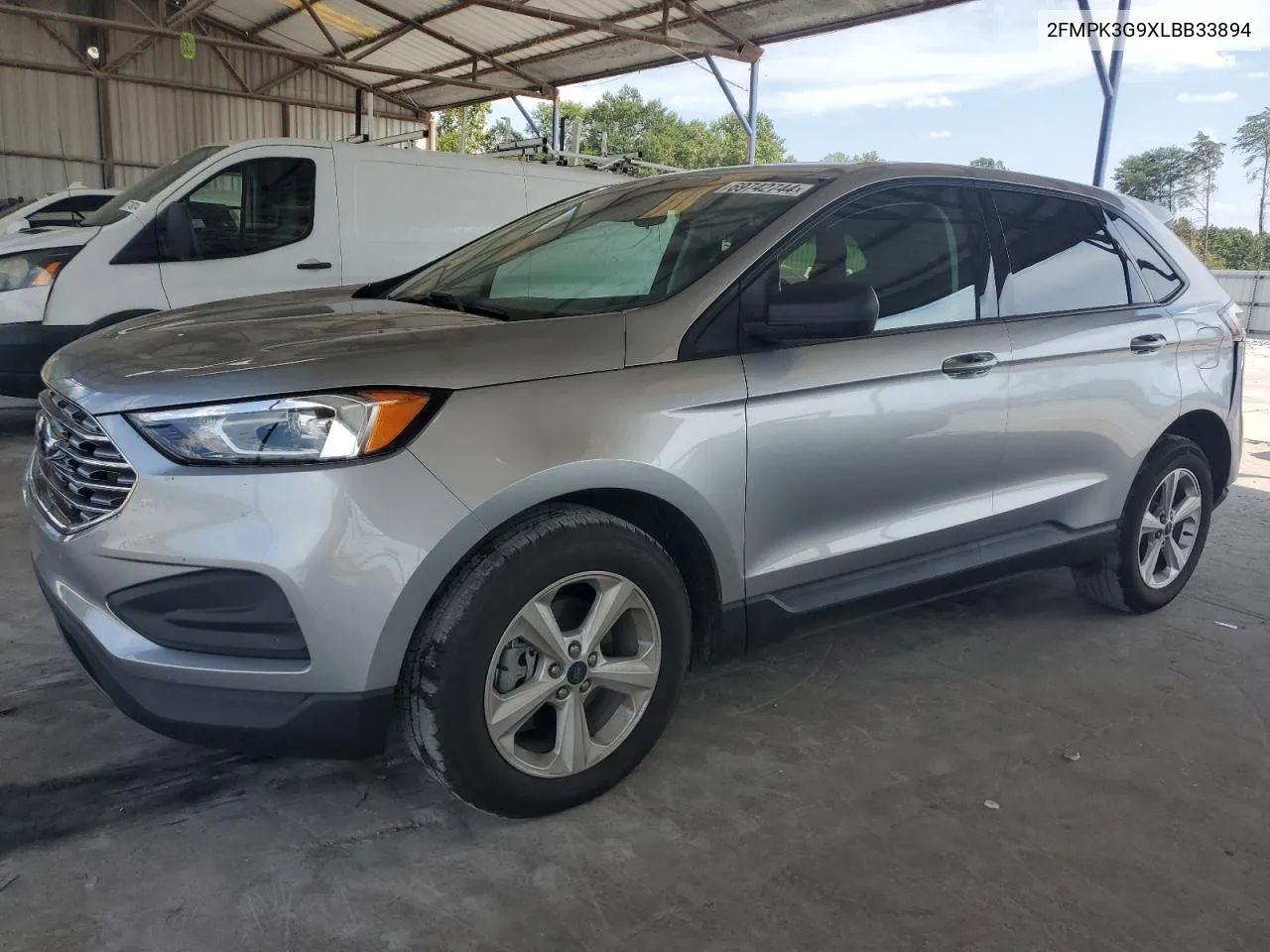 2020 Ford Edge Se VIN: 2FMPK3G9XLBB33894 Lot: 69742744