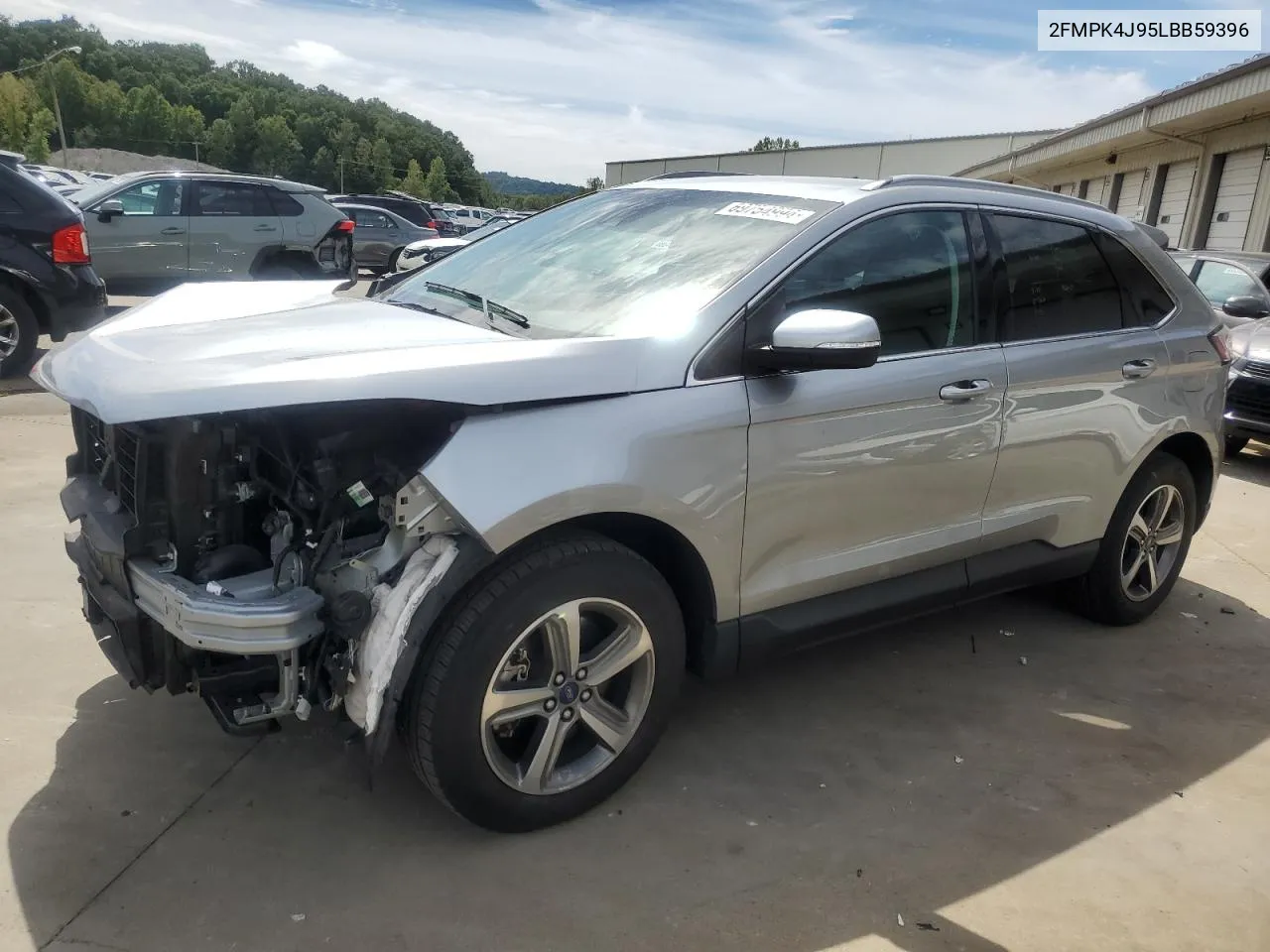 2020 Ford Edge Sel VIN: 2FMPK4J95LBB59396 Lot: 69754994