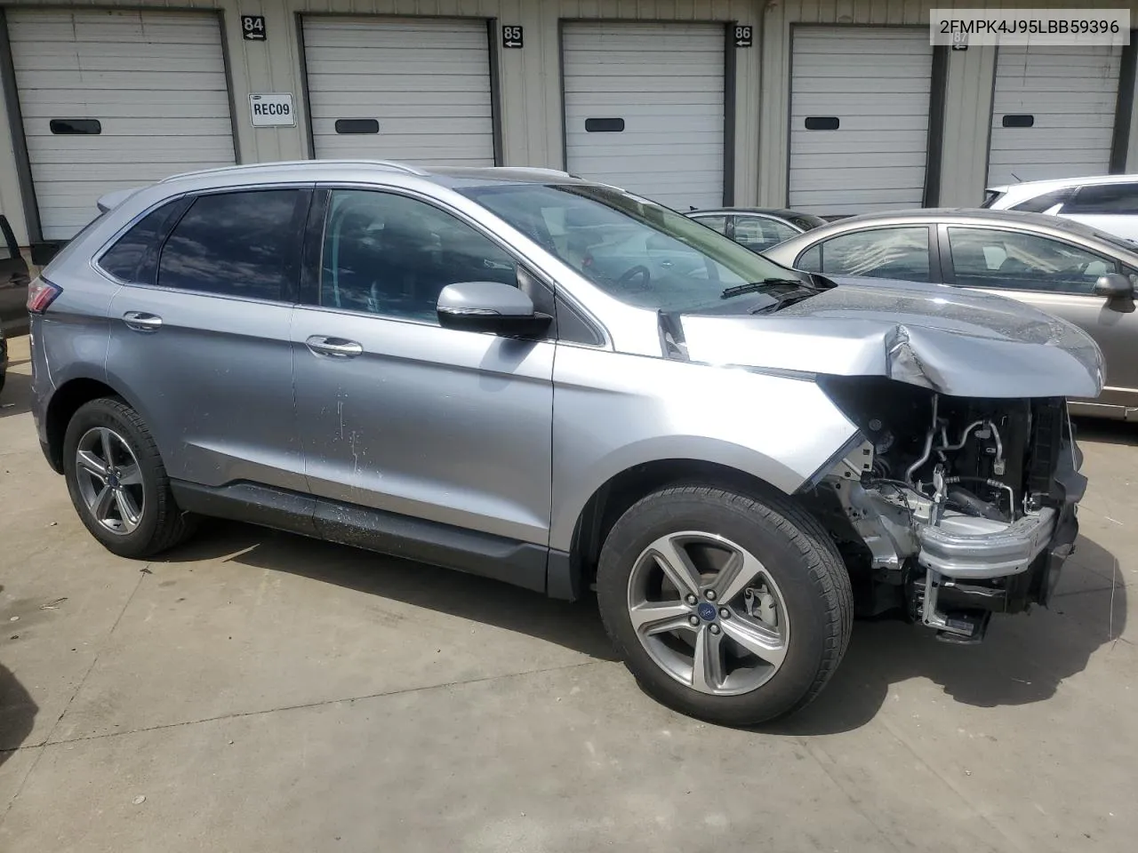 2020 Ford Edge Sel VIN: 2FMPK4J95LBB59396 Lot: 69754994