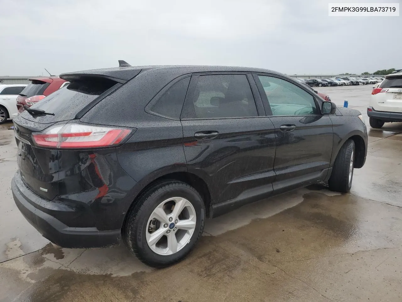 2020 Ford Edge Se VIN: 2FMPK3G99LBA73719 Lot: 70144124