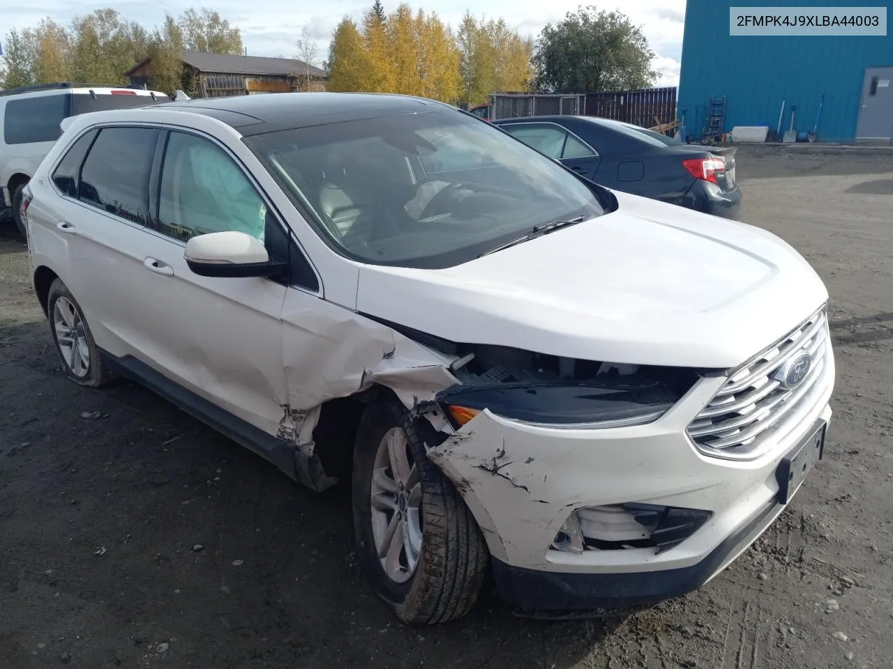 2020 Ford Edge Sel VIN: 2FMPK4J9XLBA44003 Lot: 70822294