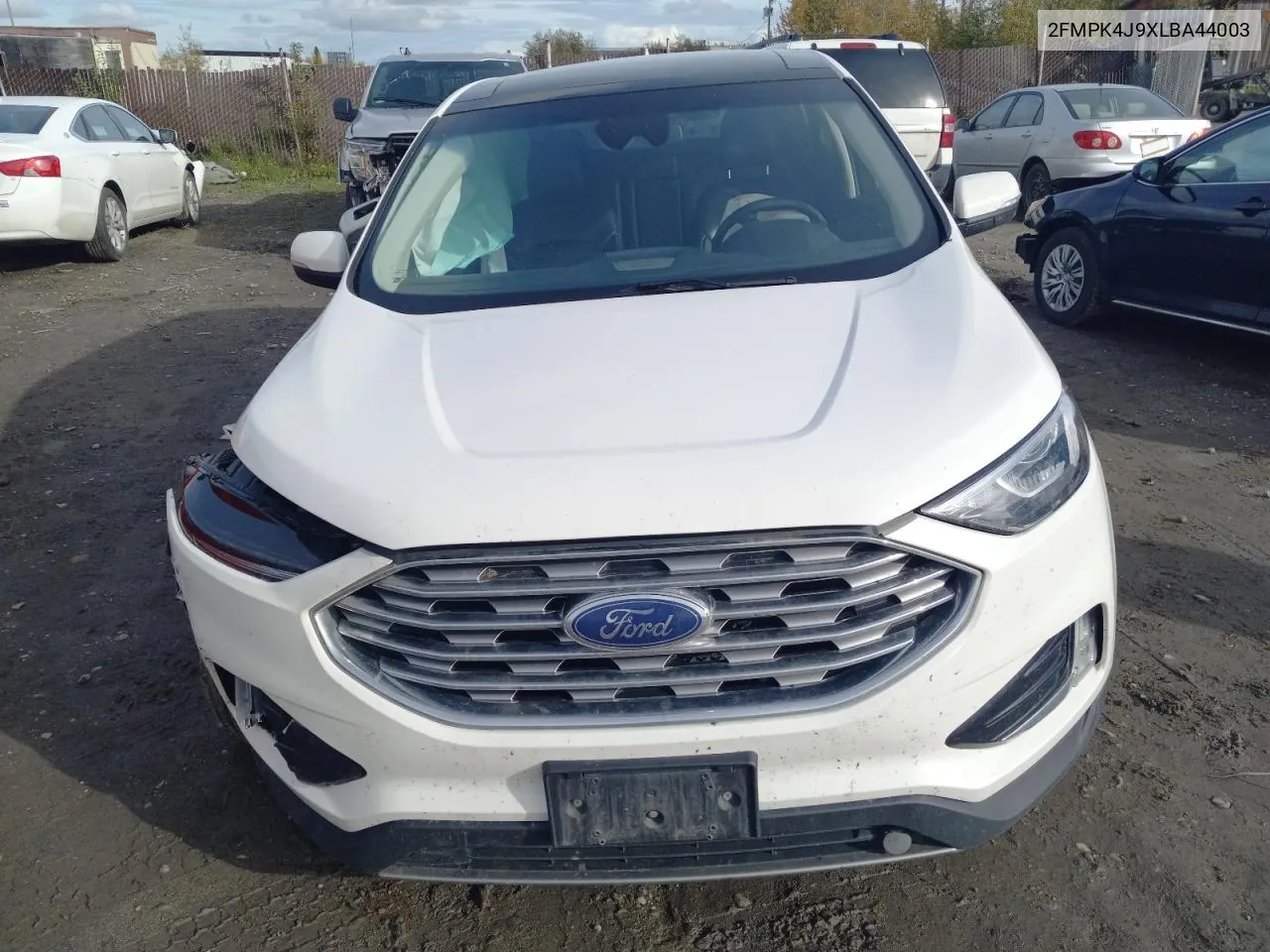 2020 Ford Edge Sel VIN: 2FMPK4J9XLBA44003 Lot: 70822294