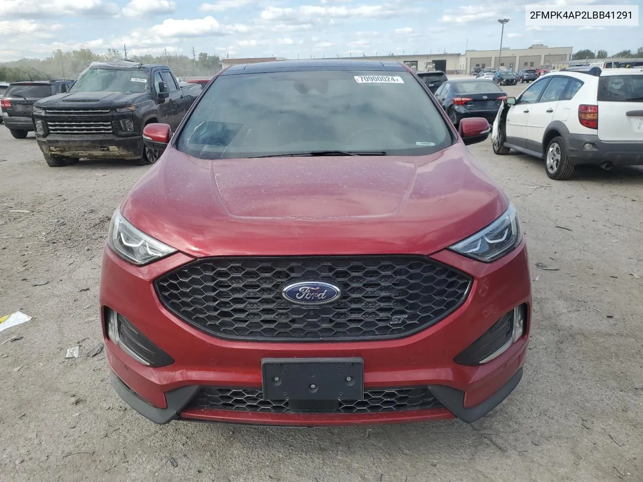 2020 Ford Edge St VIN: 2FMPK4AP2LBB41291 Lot: 70900024