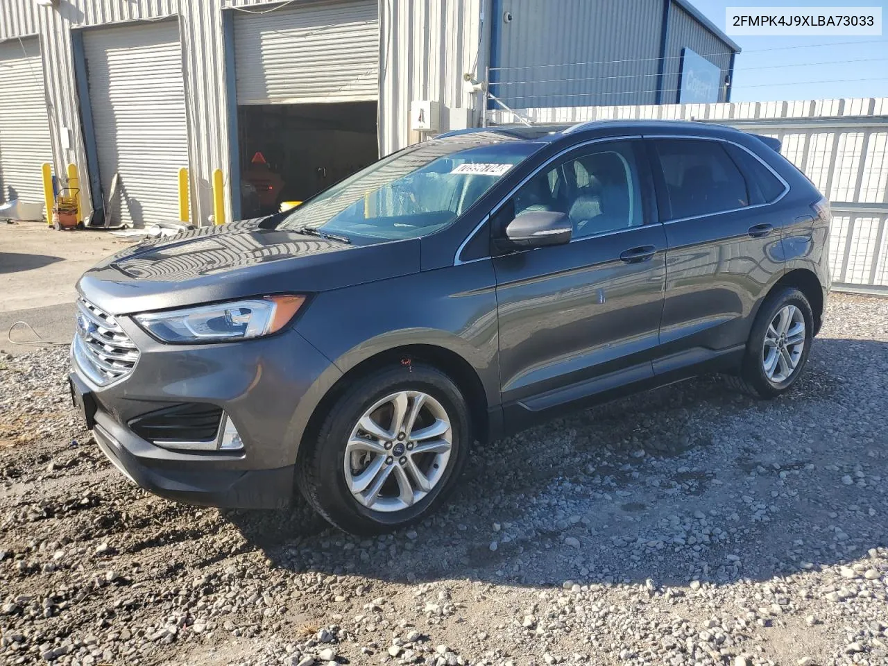 2020 Ford Edge Sel VIN: 2FMPK4J9XLBA73033 Lot: 70996704