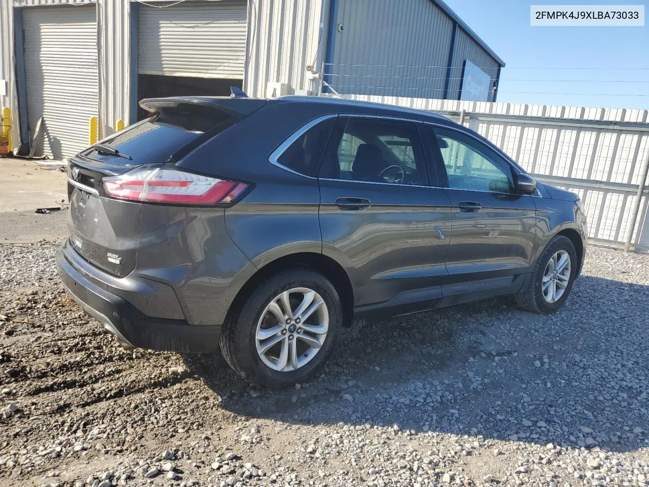 2020 Ford Edge Sel VIN: 2FMPK4J9XLBA73033 Lot: 70996704