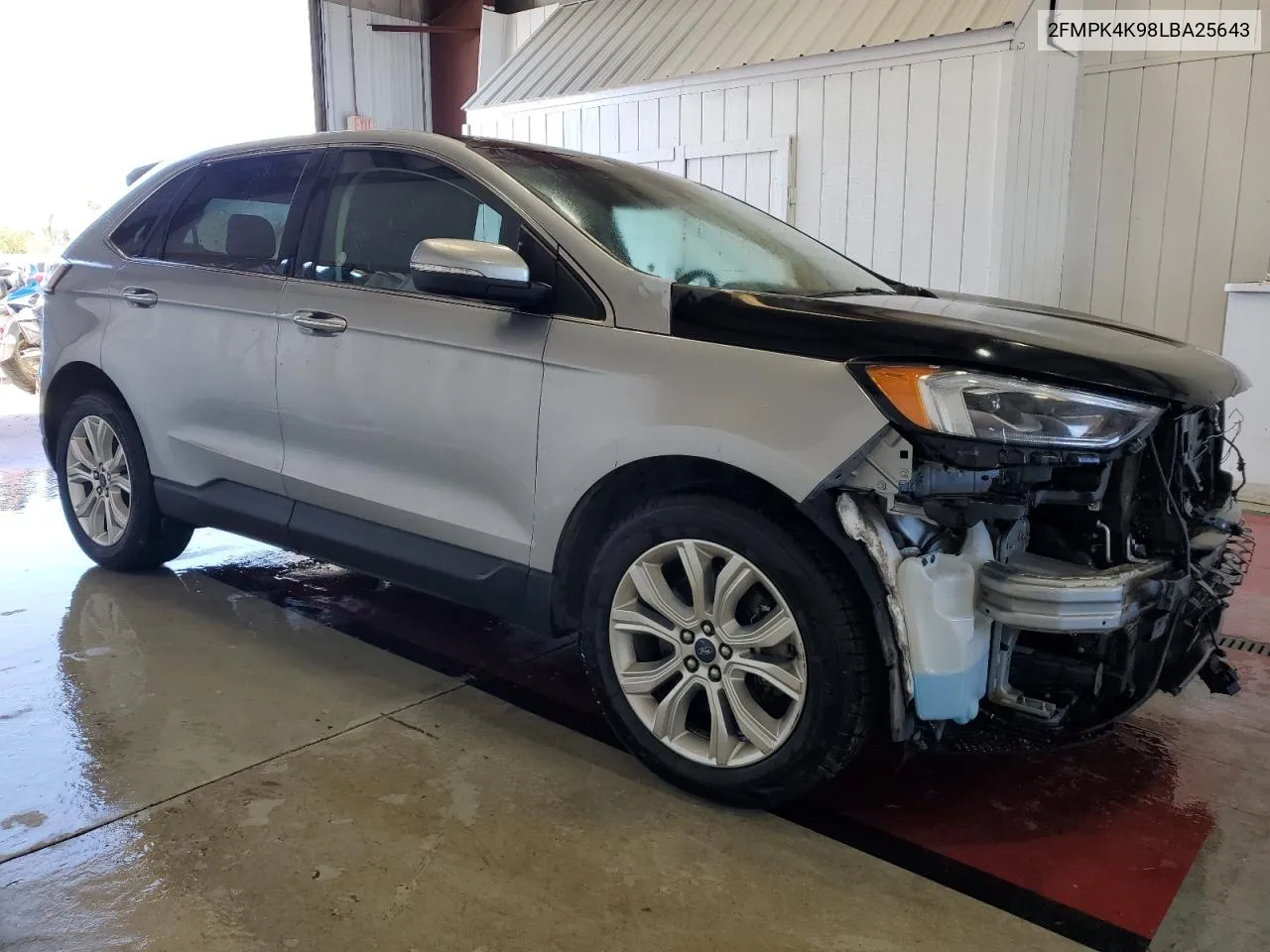 2020 Ford Edge Titanium VIN: 2FMPK4K98LBA25643 Lot: 71726644