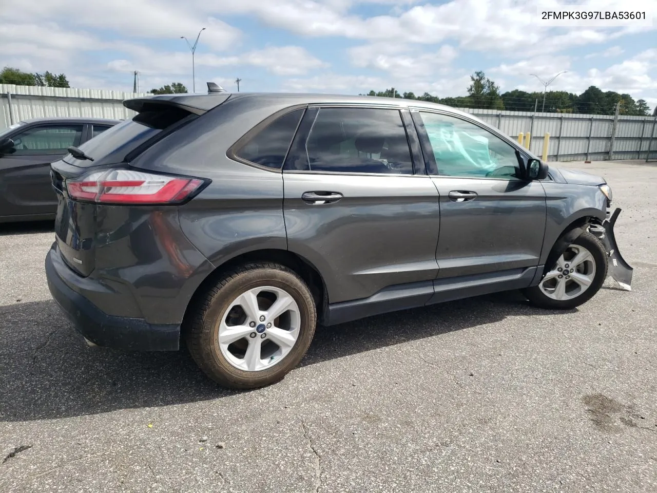 2020 Ford Edge Se VIN: 2FMPK3G97LBA53601 Lot: 71761004