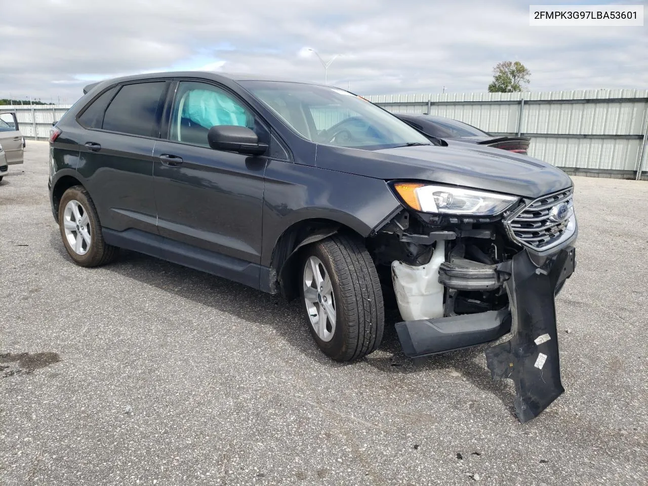 2020 Ford Edge Se VIN: 2FMPK3G97LBA53601 Lot: 71761004