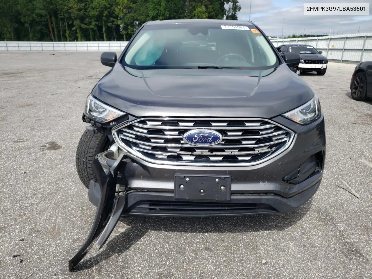 2020 Ford Edge Se VIN: 2FMPK3G97LBA53601 Lot: 71761004