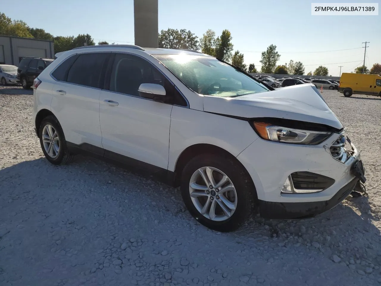 2020 Ford Edge Sel VIN: 2FMPK4J96LBA71389 Lot: 71779534