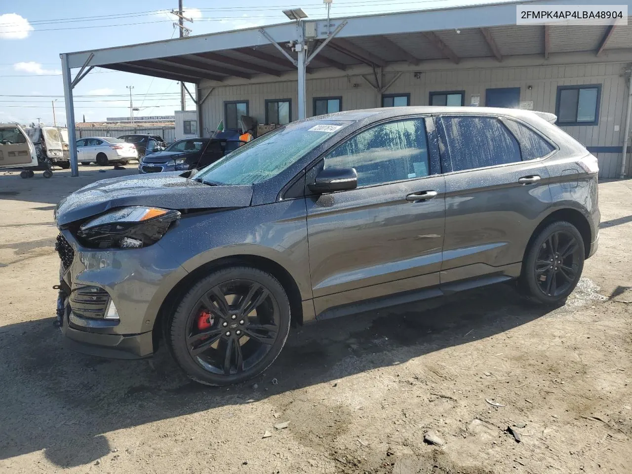 2020 Ford Edge St VIN: 2FMPK4AP4LBA48904 Lot: 72007614