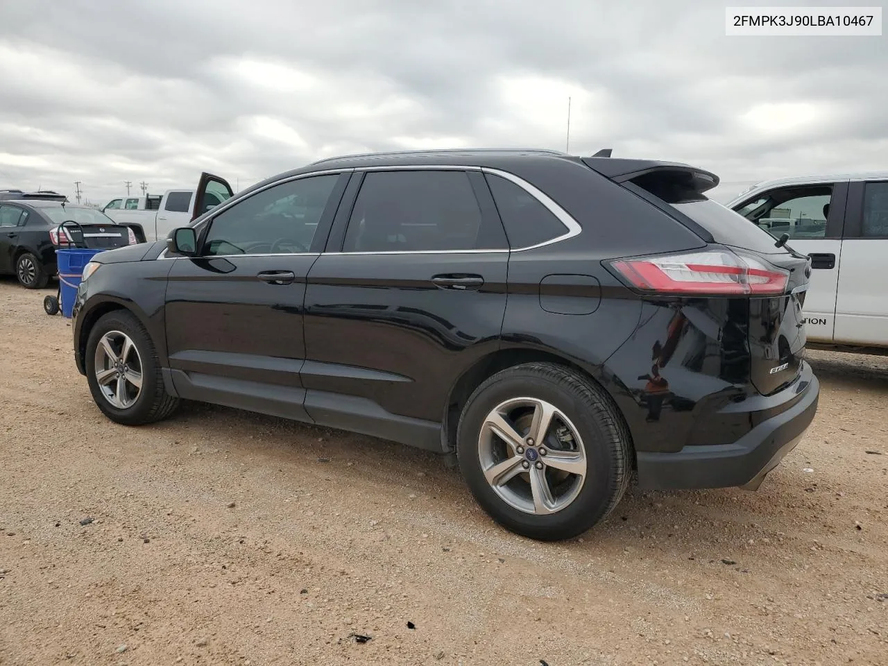 2020 Ford Edge Sel VIN: 2FMPK3J90LBA10467 Lot: 72087504