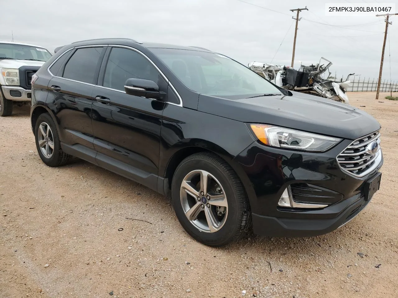 2020 Ford Edge Sel VIN: 2FMPK3J90LBA10467 Lot: 72087504