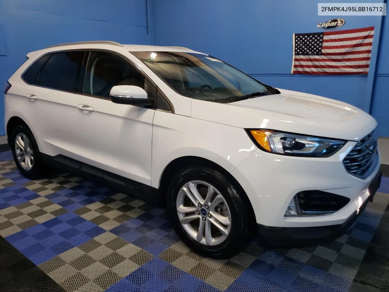 2020 Ford Edge Sel VIN: 2FMPK4J95LBB16712 Lot: 72398404