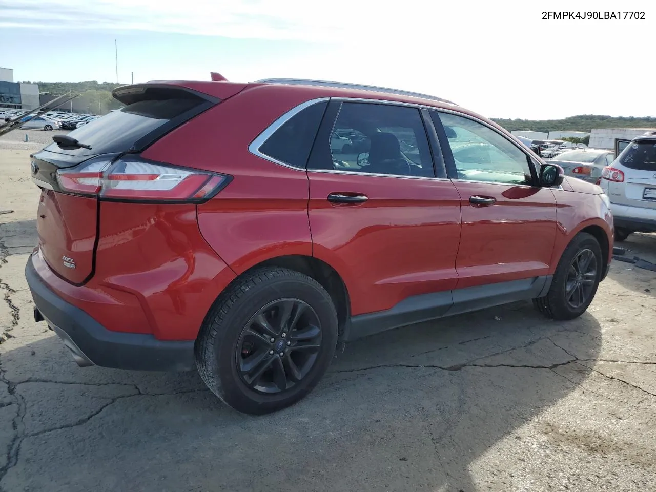 2020 Ford Edge Sel VIN: 2FMPK4J90LBA17702 Lot: 72515534