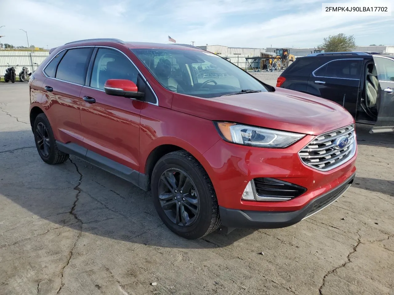 2020 Ford Edge Sel VIN: 2FMPK4J90LBA17702 Lot: 72515534