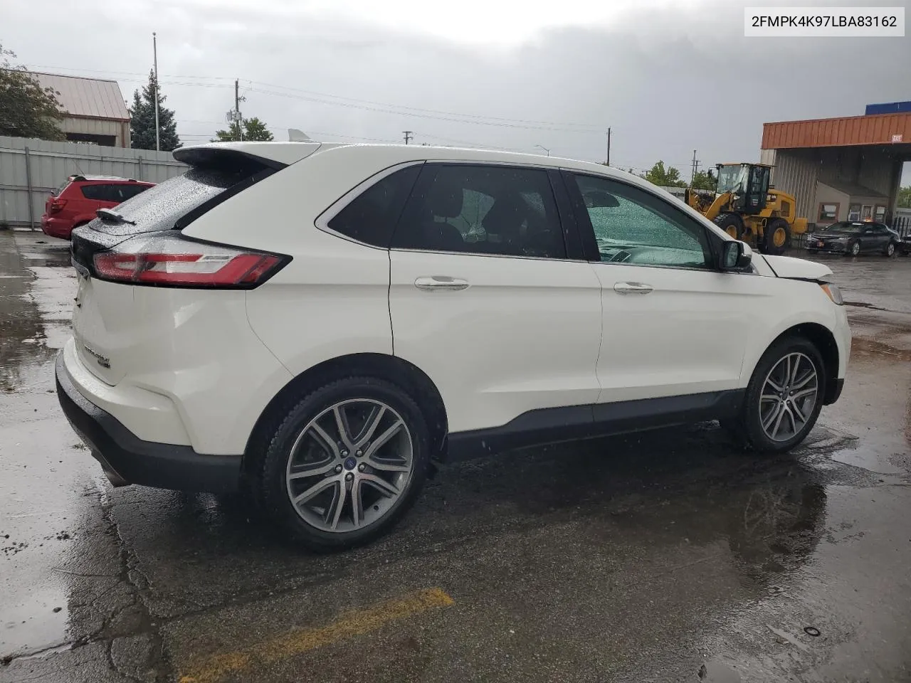 2020 Ford Edge Titanium VIN: 2FMPK4K97LBA83162 Lot: 72566944