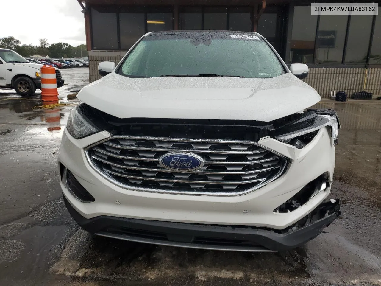 2020 Ford Edge Titanium VIN: 2FMPK4K97LBA83162 Lot: 72566944