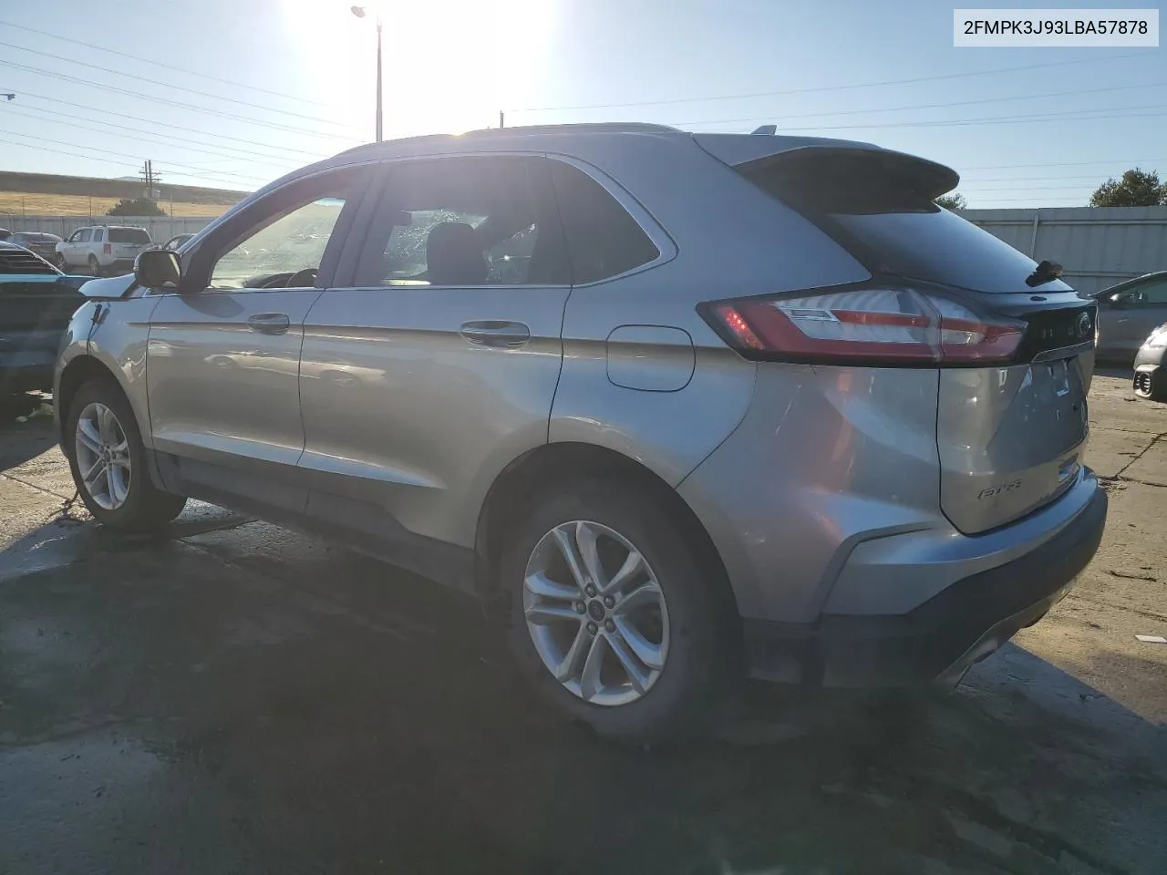 2020 Ford Edge Sel VIN: 2FMPK3J93LBA57878 Lot: 72772524