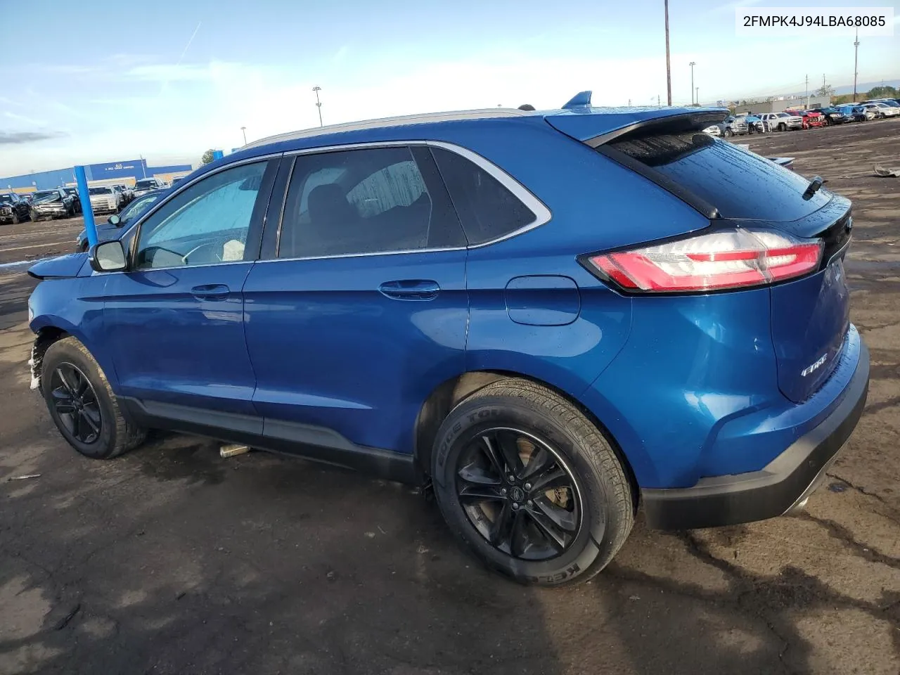 2020 Ford Edge Sel VIN: 2FMPK4J94LBA68085 Lot: 73017954