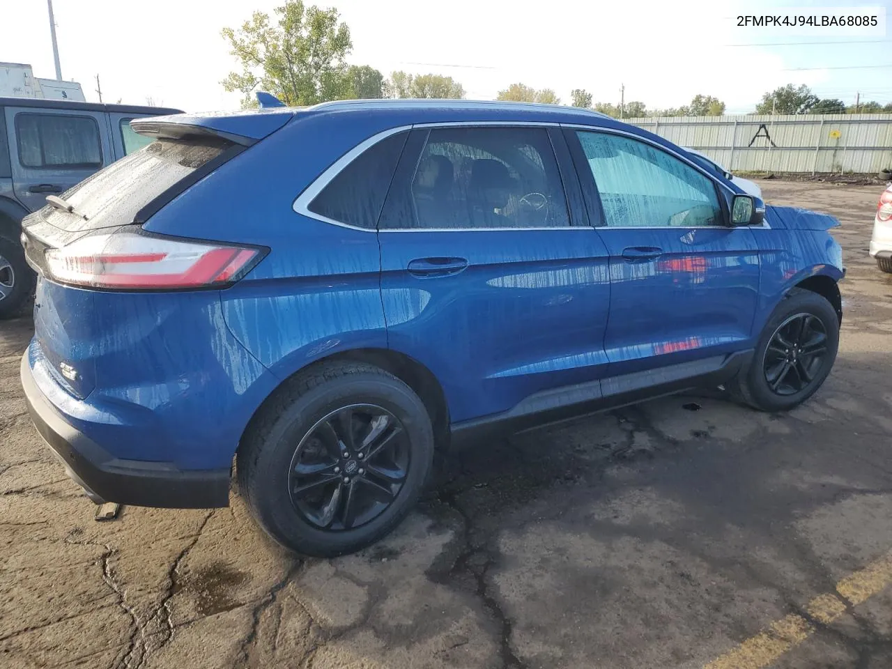 2020 Ford Edge Sel VIN: 2FMPK4J94LBA68085 Lot: 73017954