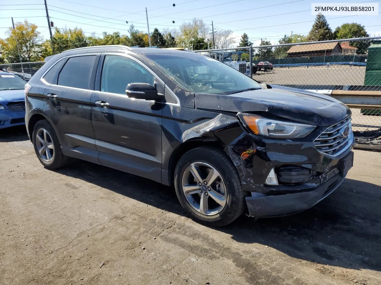 2020 Ford Edge Sel VIN: 2FMPK4J93LBB58201 Lot: 73134734