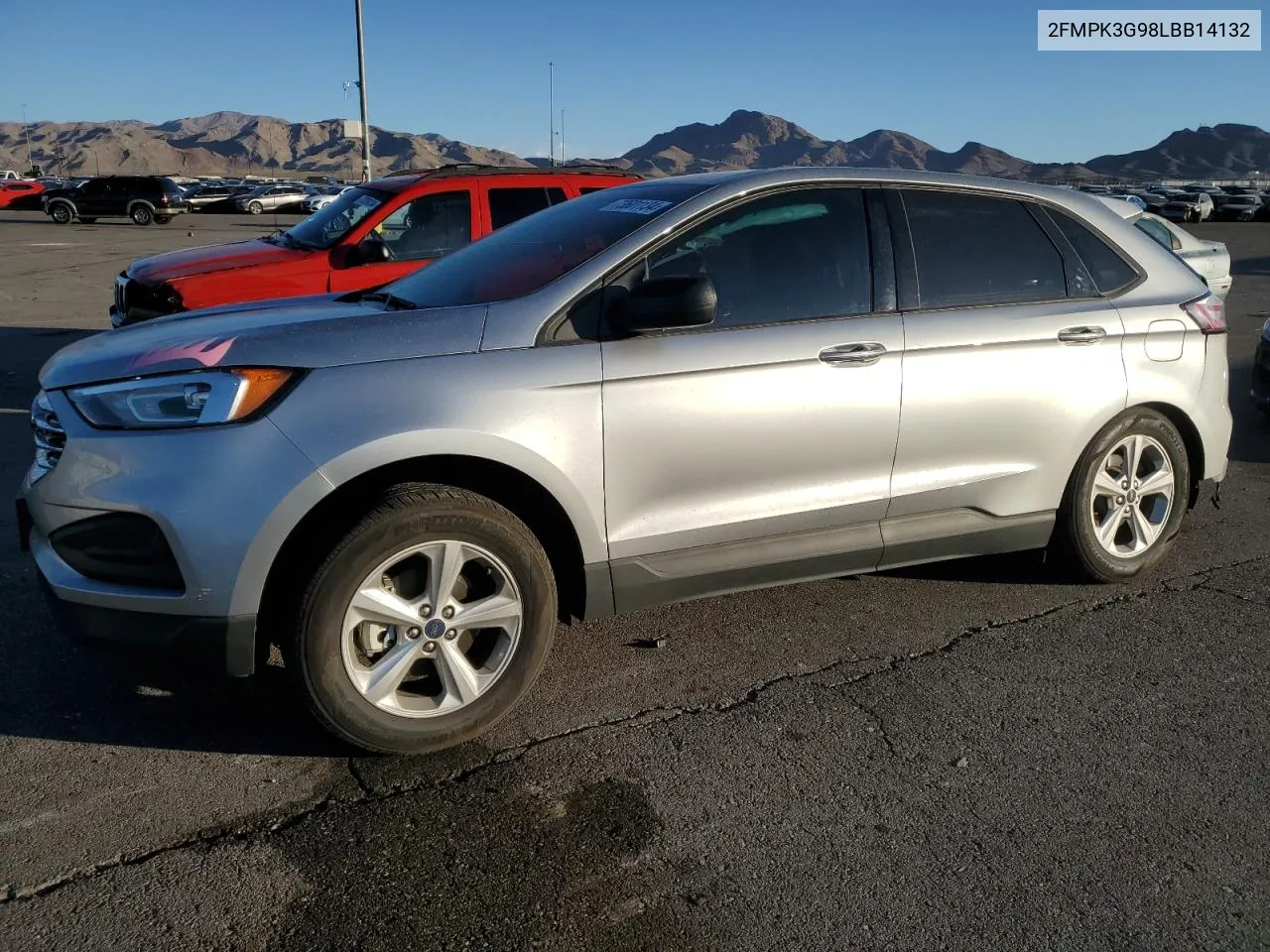 2020 Ford Edge Se VIN: 2FMPK3G98LBB14132 Lot: 73601134