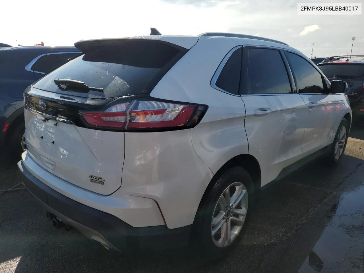 2020 Ford Edge Sel VIN: 2FMPK3J95LBB40017 Lot: 73674264