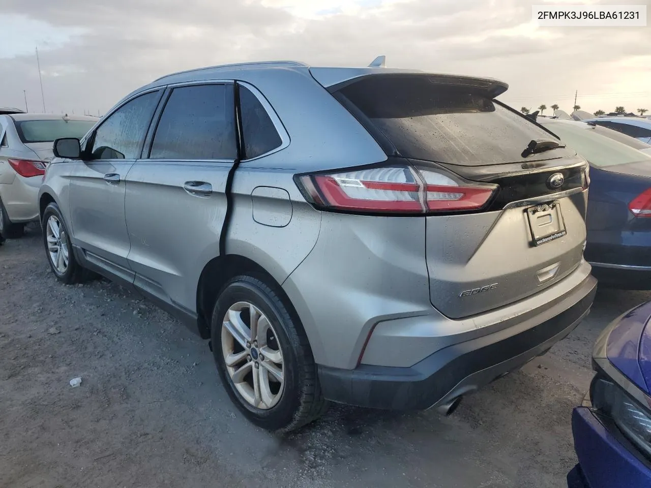 2020 Ford Edge Sel VIN: 2FMPK3J96LBA61231 Lot: 73841724