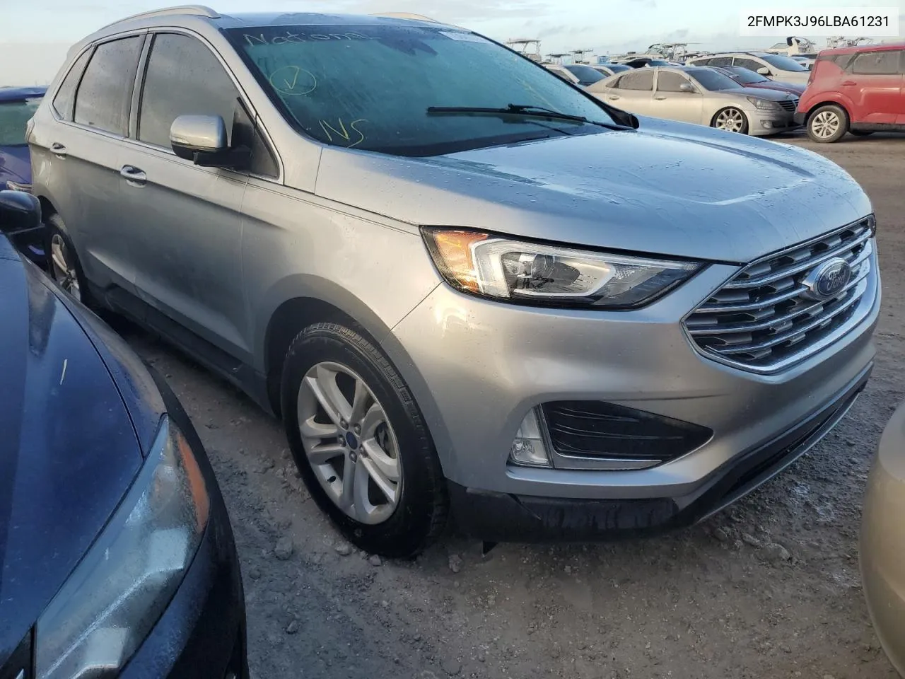 2020 Ford Edge Sel VIN: 2FMPK3J96LBA61231 Lot: 73841724