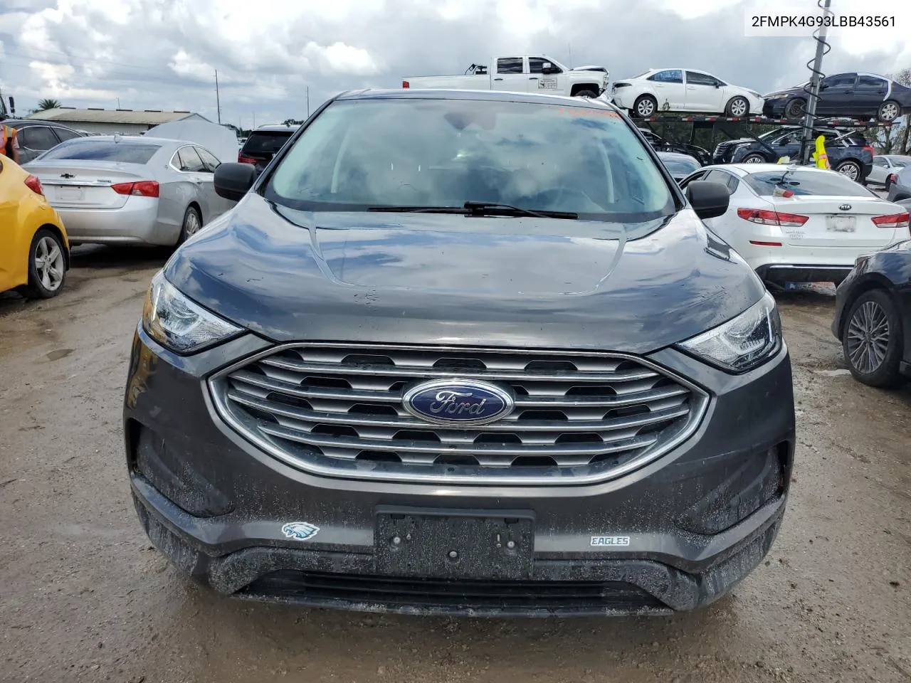 2020 Ford Edge Se VIN: 2FMPK4G93LBB43561 Lot: 73875394