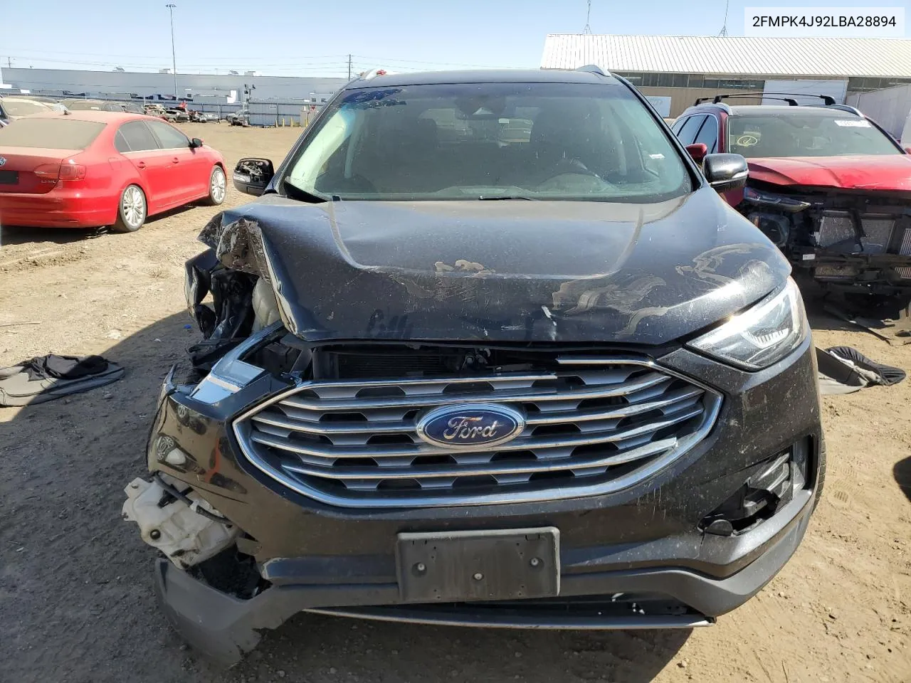 2020 Ford Edge Sel VIN: 2FMPK4J92LBA28894 Lot: 74238214