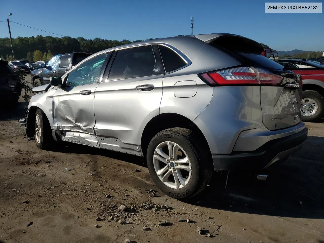 2020 Ford Edge Sel VIN: 2FMPK3J9XLBB52132 Lot: 74375404