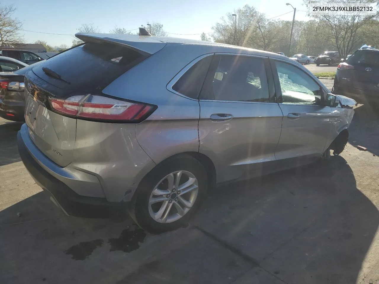 2020 Ford Edge Sel VIN: 2FMPK3J9XLBB52132 Lot: 74375404