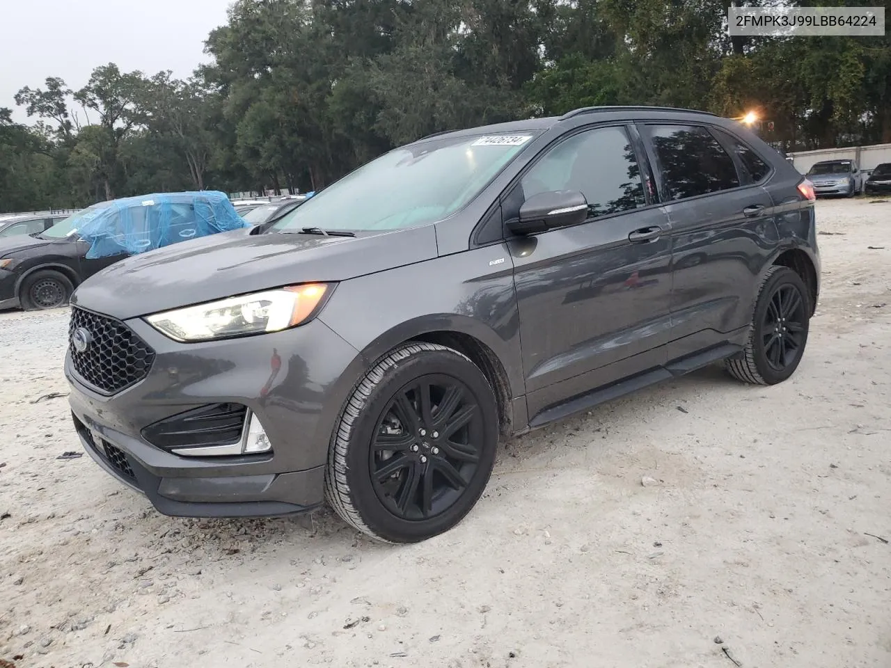 2020 Ford Edge Sel VIN: 2FMPK3J99LBB64224 Lot: 74426734