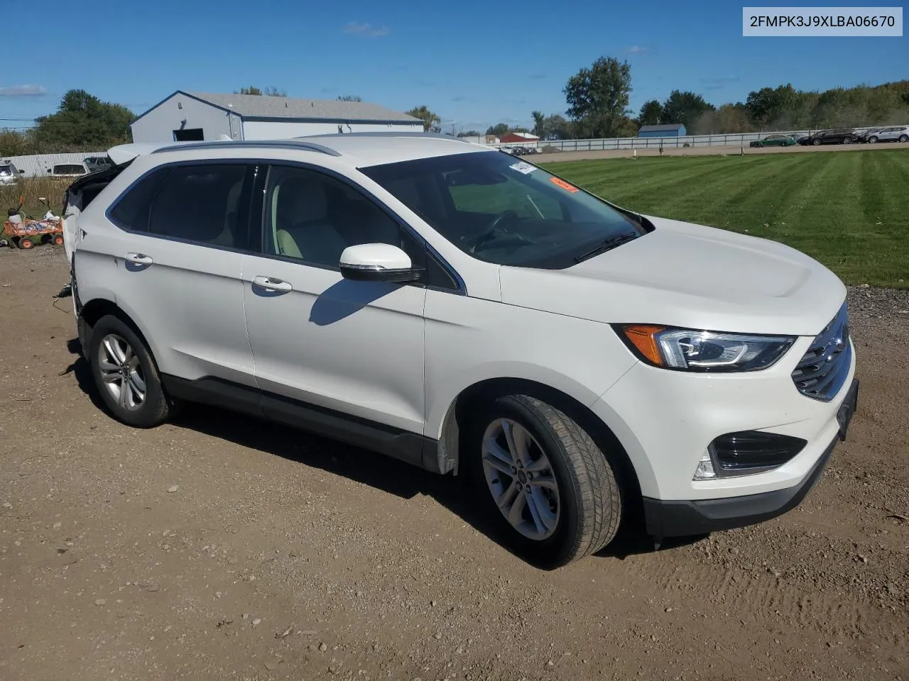 2020 Ford Edge Sel VIN: 2FMPK3J9XLBA06670 Lot: 74436704