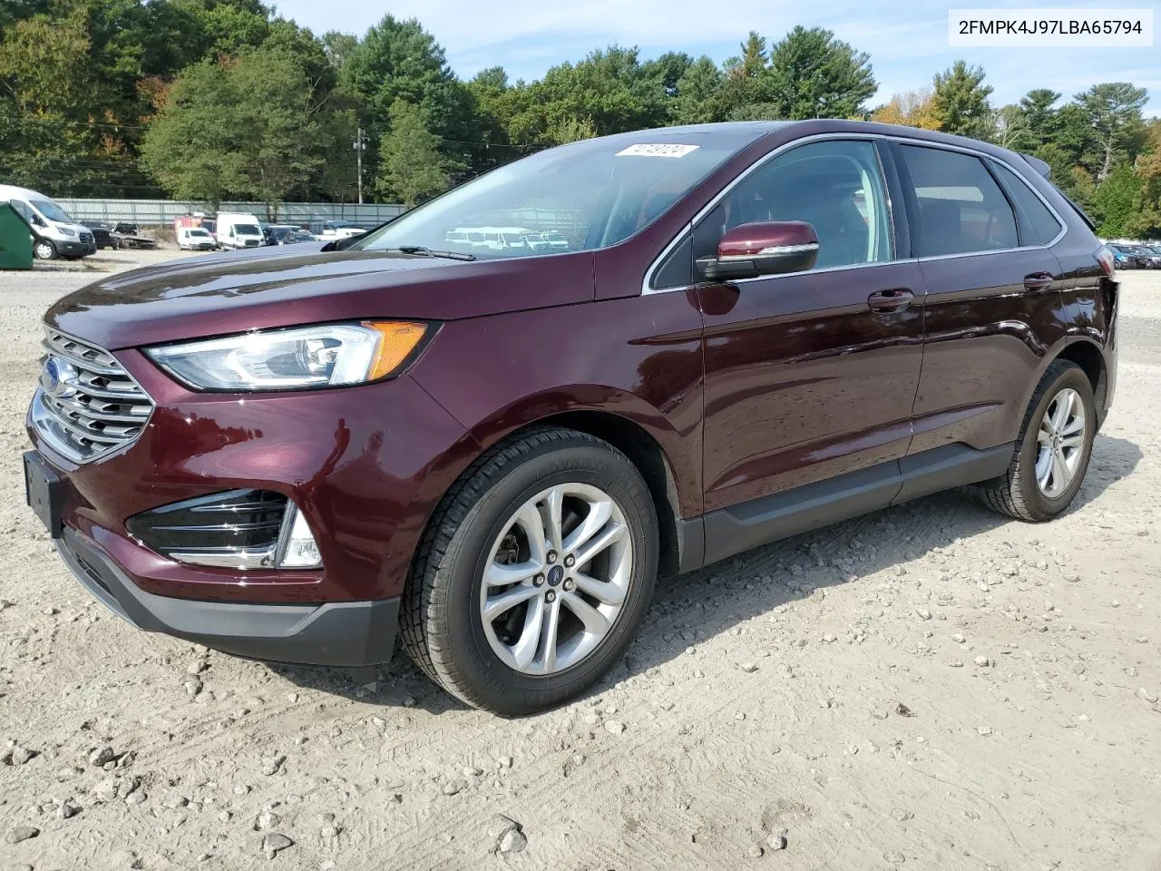 2020 Ford Edge Sel VIN: 2FMPK4J97LBA65794 Lot: 74749124