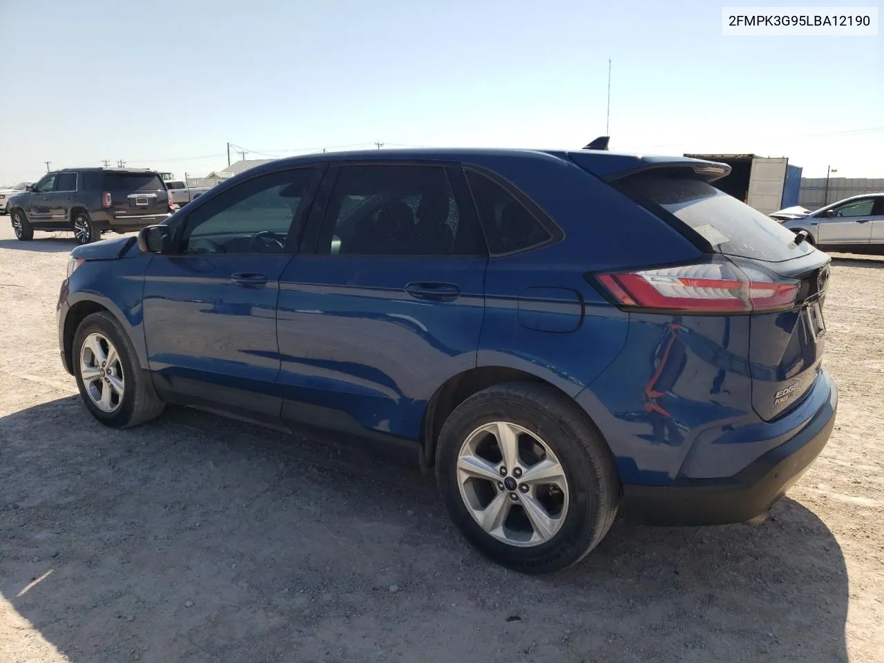 2020 Ford Edge Se VIN: 2FMPK3G95LBA12190 Lot: 75568244