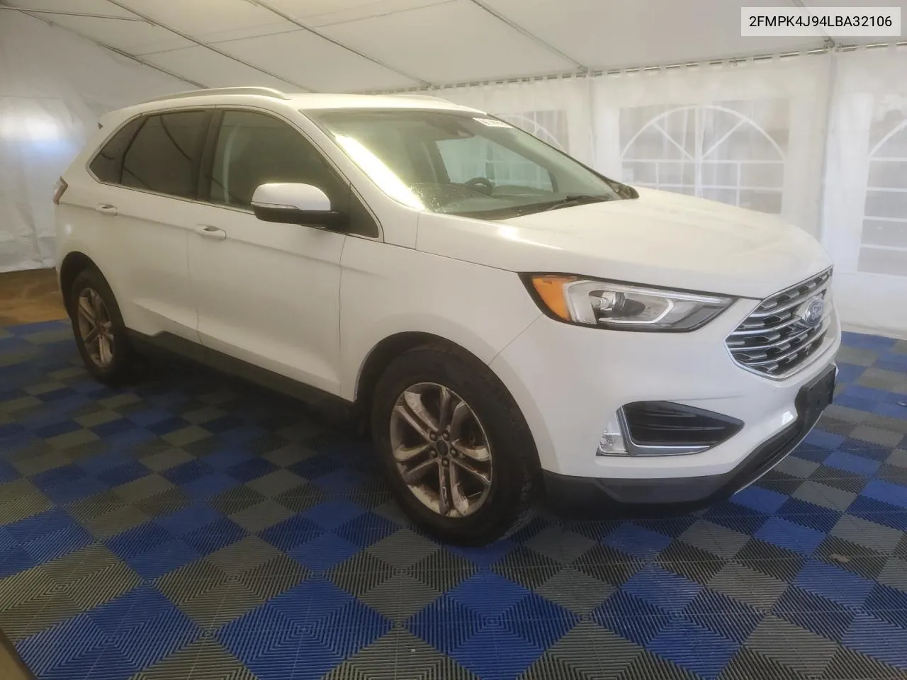 2020 Ford Edge Sel VIN: 2FMPK4J94LBA32106 Lot: 75822624