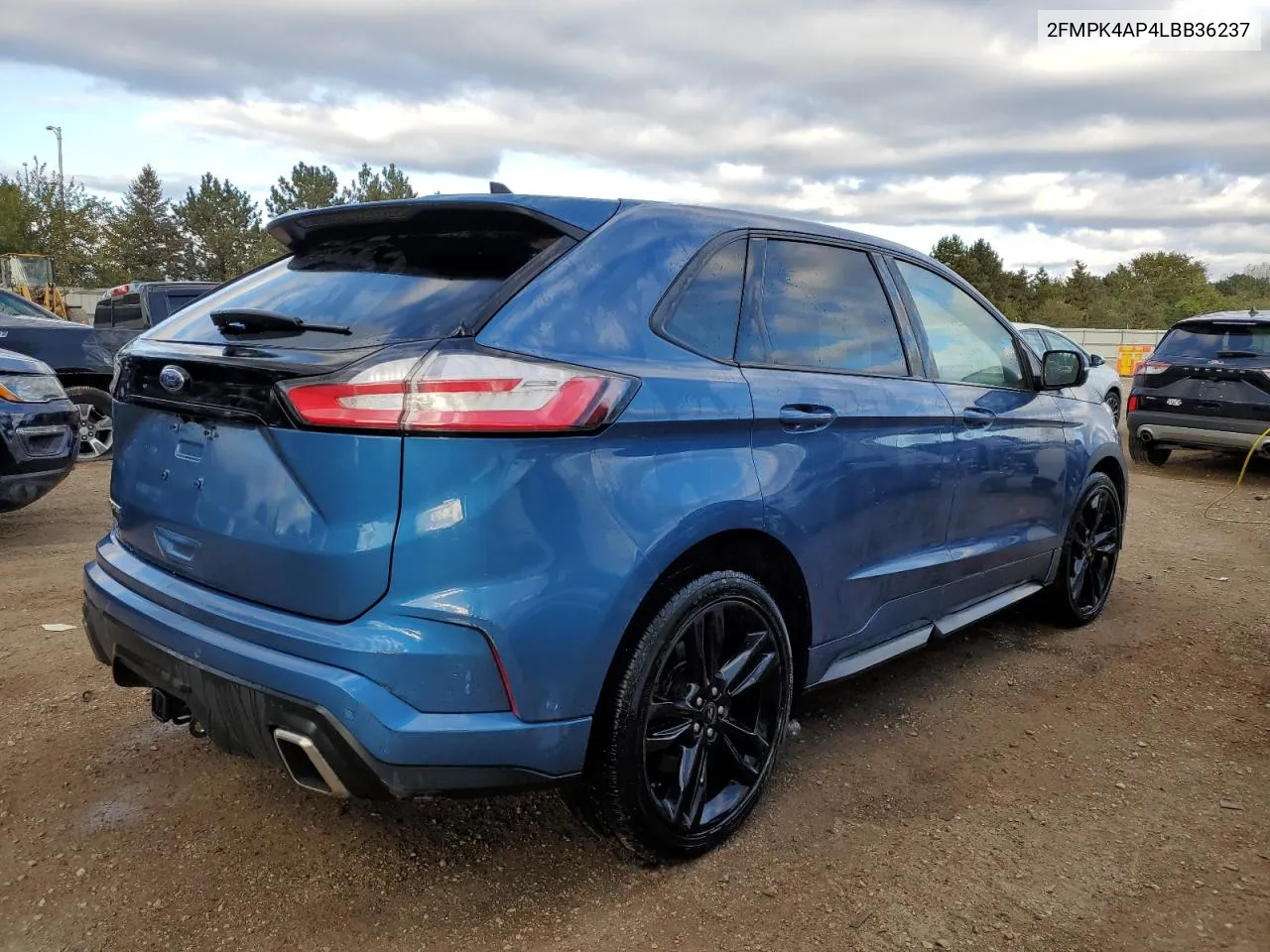 2020 Ford Edge St VIN: 2FMPK4AP4LBB36237 Lot: 75900434