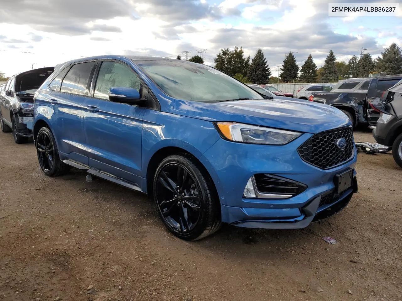 2020 Ford Edge St VIN: 2FMPK4AP4LBB36237 Lot: 75900434