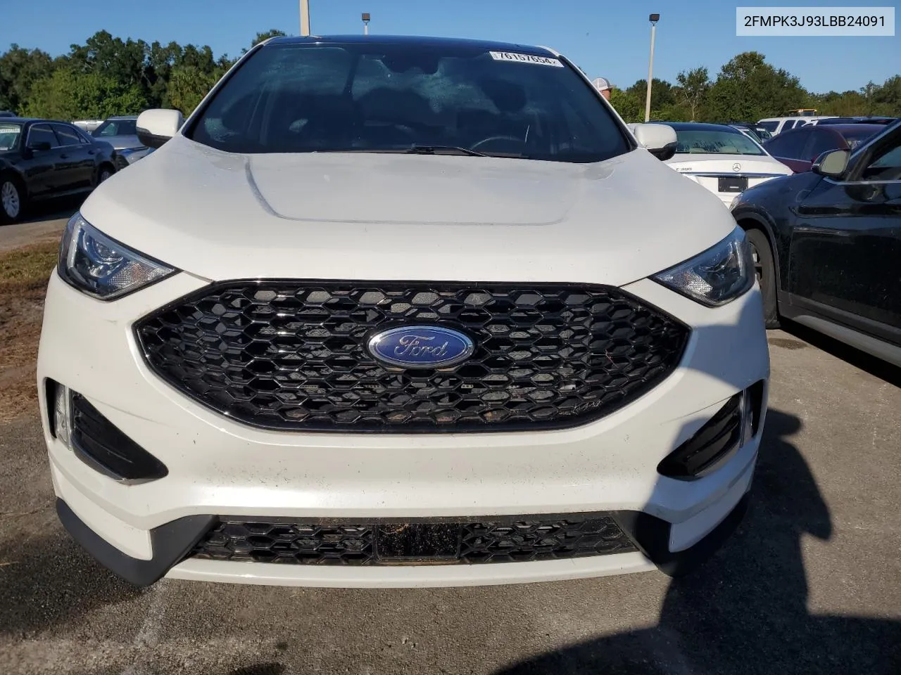 2020 Ford Edge Sel VIN: 2FMPK3J93LBB24091 Lot: 76157654