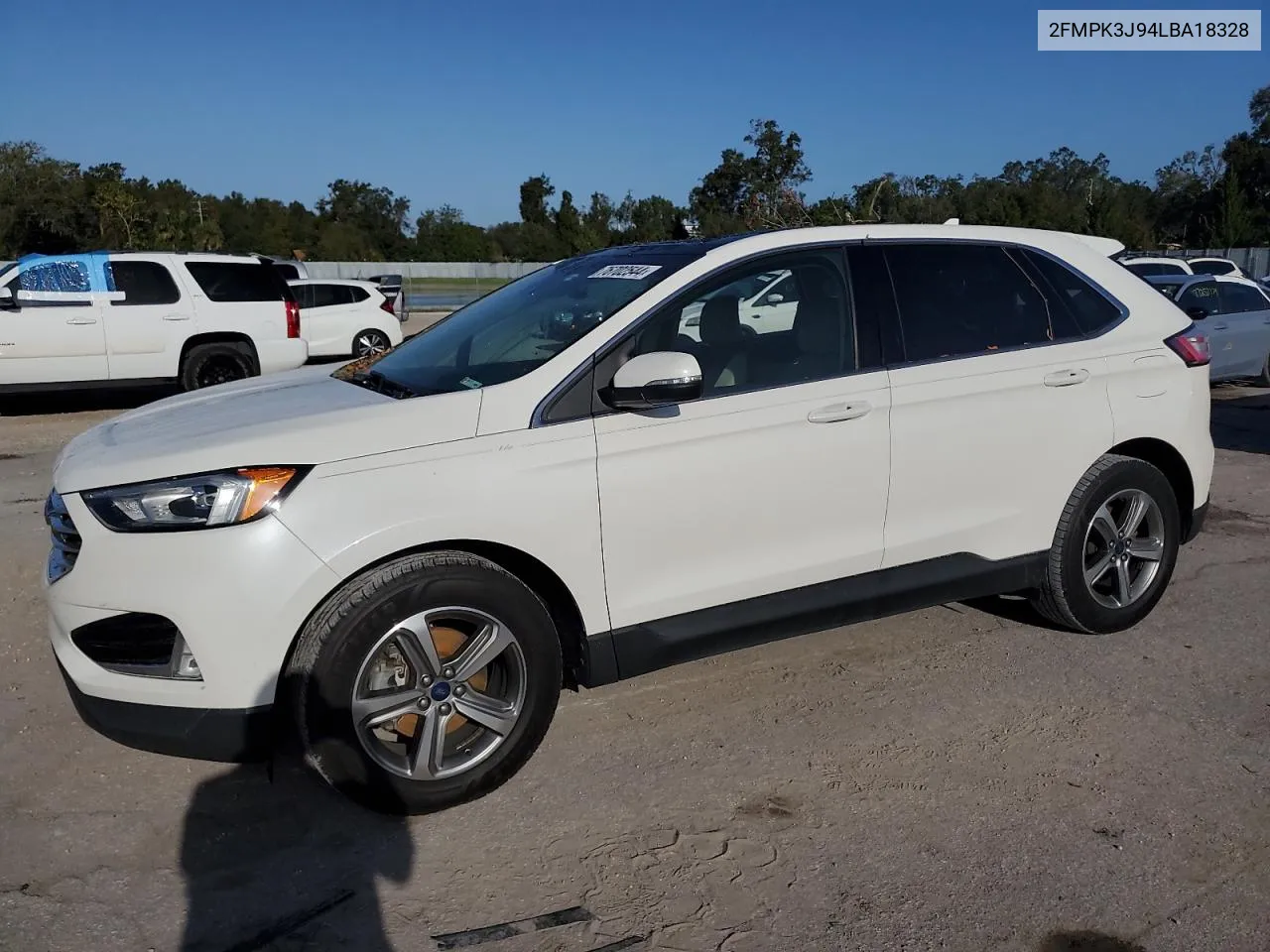 2020 Ford Edge Sel VIN: 2FMPK3J94LBA18328 Lot: 76702544