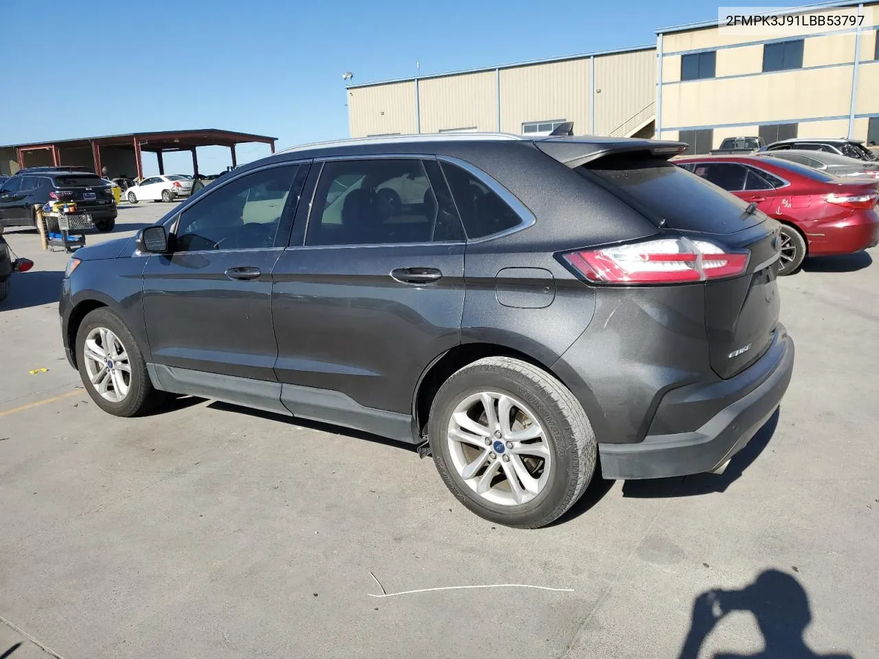 2020 Ford Edge Sel VIN: 2FMPK3J91LBB53797 Lot: 76773184