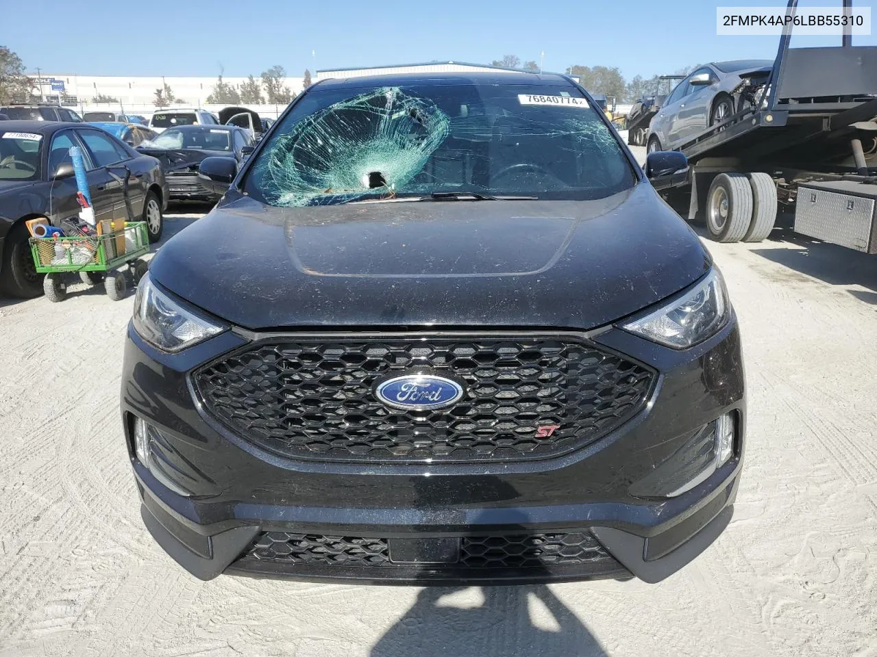 2020 Ford Edge St VIN: 2FMPK4AP6LBB55310 Lot: 76840774