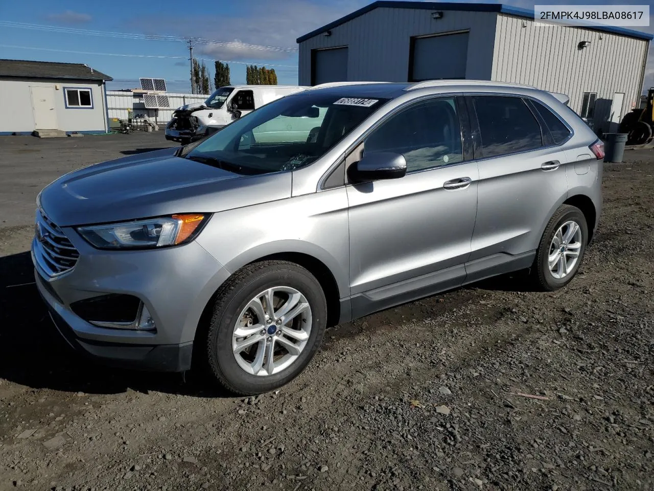 2020 Ford Edge Sel VIN: 2FMPK4J98LBA08617 Lot: 76889174