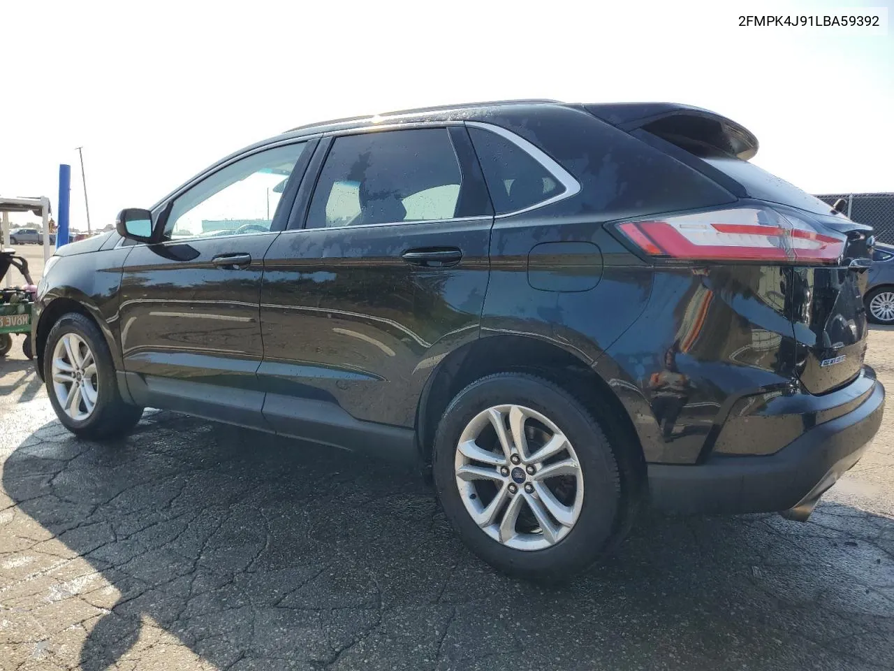 2020 Ford Edge Sel VIN: 2FMPK4J91LBA59392 Lot: 76983884